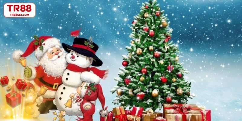 Không gian Noel ngập tràn sắc màu lễ hội ấm áp